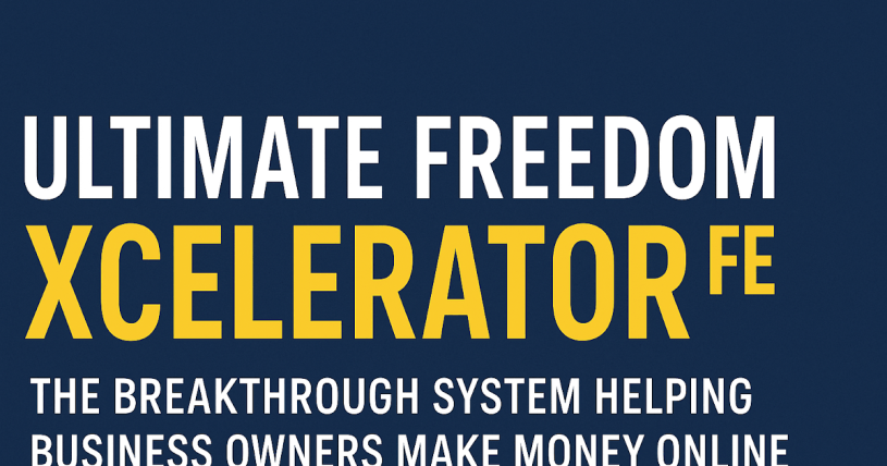 Ultimate Freedom Xcelerator
